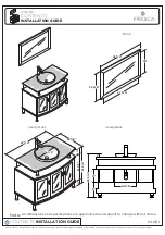 Fresca FVN3318 Installation Manual preview