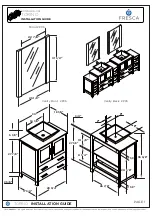 Preview for 1 page of Fresca FVN62-96-VSL Installation Manual