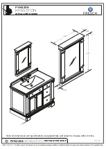 Fresca KINGSTON FVN2236 Installation Manual preview