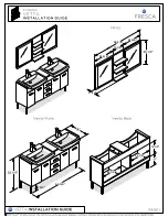 Fresca VETTA FVN6193 Installation Manual предпросмотр