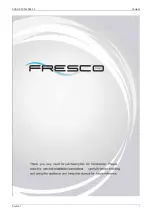 Fresco Pro FFC1A-03H Manual preview