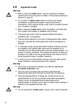 Preview for 8 page of Fresenius Kabi Ambix activ Instructions For Use Manual