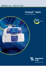 Preview for 1 page of Fresenius Kabi Volumat Agilia Technical Manual