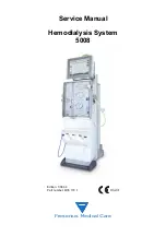 Preview for 1 page of Fresenius Medical Care 5008 Service Manual