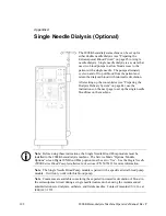 Предварительный просмотр 188 страницы Fresenius Medical Care DIASAFE 2008 K Operator'S Manual