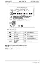 Предварительный просмотр 10 страницы Fresenius Medical Care T200 Series Manual