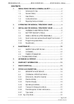 Preview for 2 page of Fresenius Medical Care T688 Series Instruction Manual