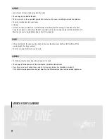 Preview for 9 page of Fresh Breeze SKIP ONE Assembly Instructions & User Manual