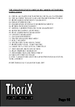 Предварительный просмотр 14 страницы Fresh Breeze Thorix Manual