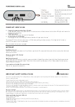 Preview for 2 page of Fresh 'N Rebel 2PB5500 Manual