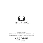 Fresh 'N Rebel 3HP220DP Manual preview