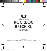 Fresh 'N Rebel Rockbox Brick XL Manual preview