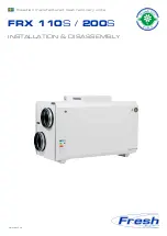 Предварительный просмотр 1 страницы Fresh Ventilation FRX 110S Installation & Disassembly