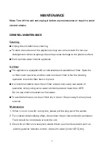 Preview for 22 page of Fresh L20-D User Manual