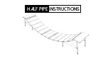 FreshPark Half pipe Series Instructions Manual preview