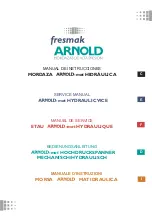 Preview for 1 page of Fresmak ARNOLD-mat HYDRAULIC VICE Service Manual