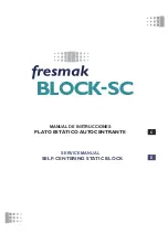 Preview for 1 page of Fresmak BLOCK-SC Service Manual