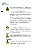 Preview for 6 page of Fresmak BLOCK-SC Service Manual