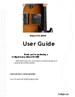 Fretlight FG-200D User Manual preview