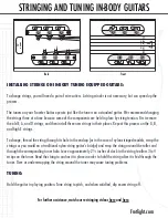 Предварительный просмотр 3 страницы Fretlight Traveler Ultra-Light FT-600D User Manual