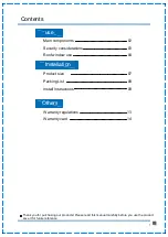 Preview for 3 page of FREUCAMP 3J-RW-2 User & Installation Manual