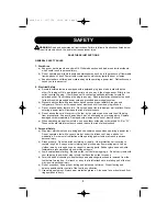 Preview for 3 page of Freud FJ85 Operating Instructions Manual