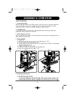 Preview for 8 page of Freud FJ85 Operating Instructions Manual