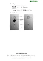 Предварительный просмотр 3 страницы Freund FE-IPDS-21 Series Installation Manual