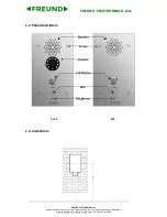 Предварительный просмотр 6 страницы Freund FE-IPDS-21P User Manual