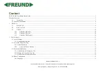 Предварительный просмотр 2 страницы Freund FE-IPDS-28A Admin Manual