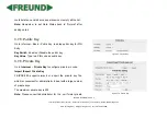 Предварительный просмотр 32 страницы Freund FE-IPDS-28A Admin Manual
