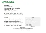 Предварительный просмотр 33 страницы Freund FE-IPDS-28A Admin Manual