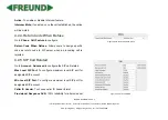 Предварительный просмотр 38 страницы Freund FE-IPDS-28A Admin Manual