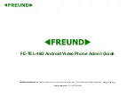 Preview for 1 page of Freund FE-TEL-48G Admin Manual