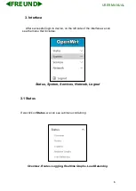 Preview for 6 page of Freund FE-W826-WD User Manual