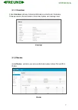 Preview for 7 page of Freund FE-W826-WD User Manual