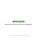 Freund IPDS-20A User Manual preview