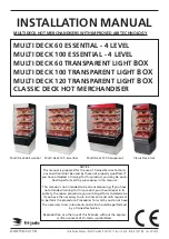 Preview for 1 page of Fri-Jado Classis Deck Hot Installation Manual