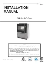 Preview for 1 page of Fri-Jado LDR 8 s AC Installation Manual