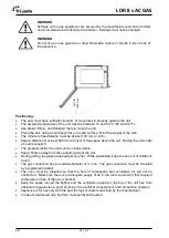 Preview for 11 page of Fri-Jado LDR 8 s Auto Clean GAS User Manual