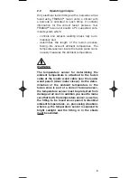 Preview for 9 page of FRIATEC FRIAMAT GEO PRINT Operating Instructions Manual