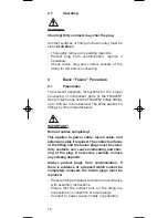 Preview for 12 page of FRIATEC FRIAMAT GEO PRINT Operating Instructions Manual