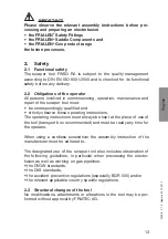 Preview for 13 page of FRIATEC FRIATOOLS FWSG RA 32 Operating Instructions Manual