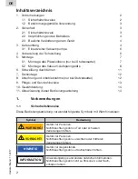 Preview for 2 page of FRIATEC VACUSET XL Operating Instructions Manual