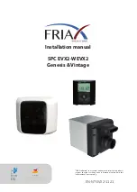 Friax EVX2 Installation Manual предпросмотр