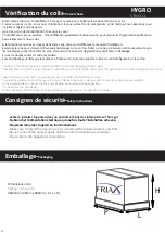 Preview for 2 page of Friax HYGRO VINO 24 Installation Manual