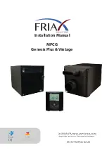 Friax MPCG Genesis Plus Installation Manual предпросмотр