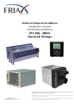 Preview for 1 page of Friax SPC EVA Installation Manual