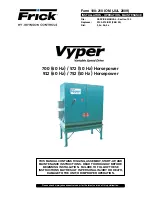 Preview for 1 page of Frick Vyper 572 Installation Operation & Maintenance