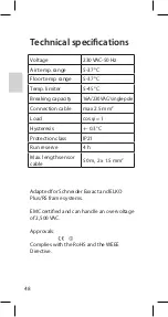 Предварительный просмотр 50 страницы Frico 276542 Manual